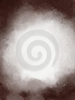 Abstract grey and brown watercolor background. Watercolor background for invitations, cards, posters. Texture, abstract background