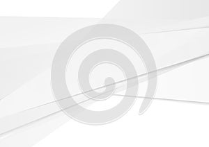 Abstract grey hi-tech geometric corporate background