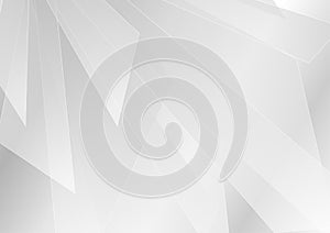 Abstract grey hi-tech polygonal corporate background