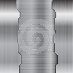 Abstract grey metallic texture background