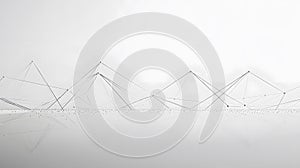 Abstract Grey Network Connection Lines Points Good Resolution Stock Photo