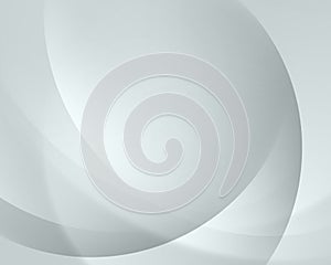 Abstract grey smooth light lines vector background.