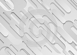 Abstract grey tech vector corporate background