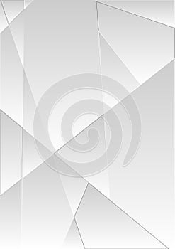 Abstract grey technology polygonal background