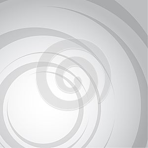 Abstract Grey Water Wave Circle Background