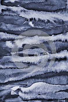 Abstract grey watercolor on paper texture as background