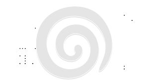 Abstract Grid of Black Dots Pattern Design, vector design Generative AI