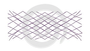 Abstract Grid Lines Pattern Vector for Modern Tech and Backgrounds, vector design Generative AI