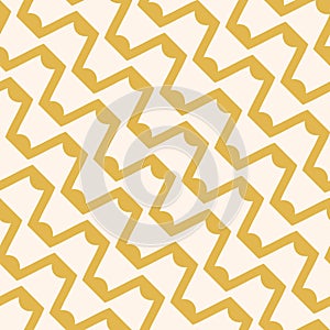 Abstract grid pattern. Vector illustration with diagonal lines & zigzag shapes