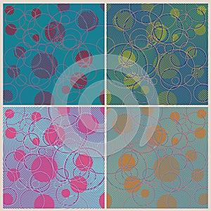 Abstract groovie pattern