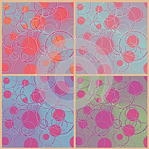 Abstract groovie pattern