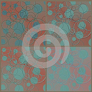 Abstract groovie pattern