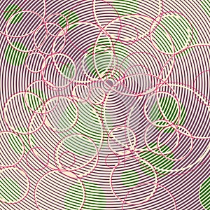 Abstract groovie pattern