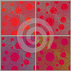 Abstract groovie pattern