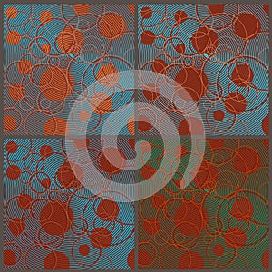 Abstract groovie pattern