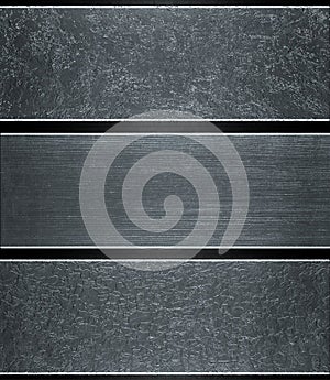 Abstract grudge steel background