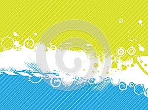 Abstract grunge banners