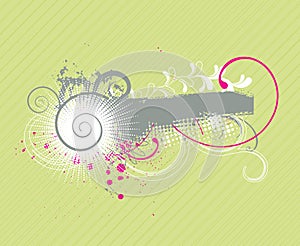 Abstract grunge banners