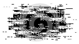 Abstract Grunge Distorted Pixel Texture, vector design Generative AI