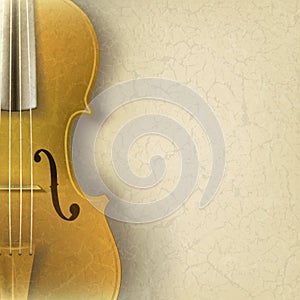 Abstracto música violín 