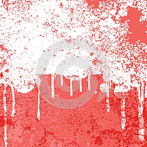 Abstract grunge red background, illustration