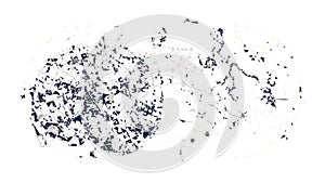 Abstract Grunge Splatter Texture Vector Background, vector design Generative AI