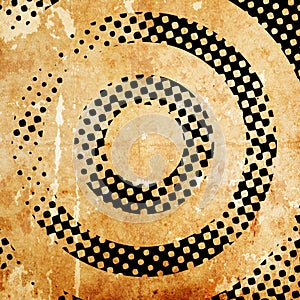 Abstract grunge target