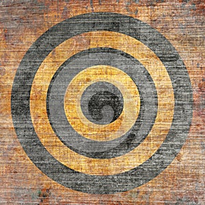 Abstract grunge target