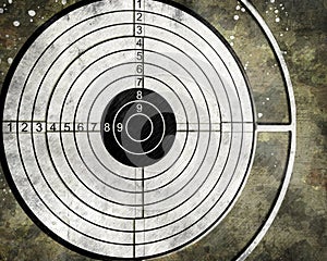 Abstract grunge target