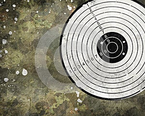 Abstract grunge target