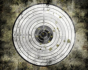 Abstract grunge target