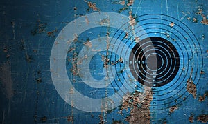 Abstract grunge target