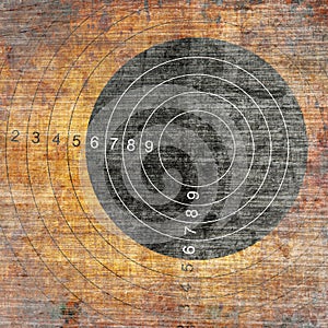Abstract grunge target