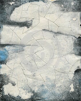 Abstract Grunge Watercolor Texture photo
