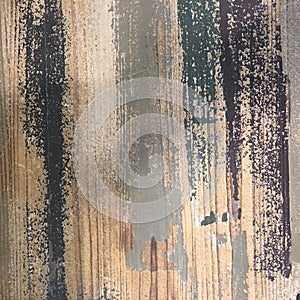 Abstract grungy painted wood texture background with booked photo