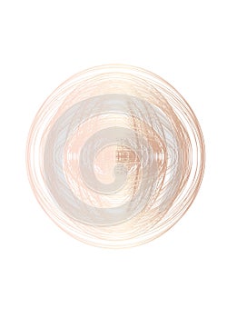 Abstract guilloched object color vector isolated on a white background photo