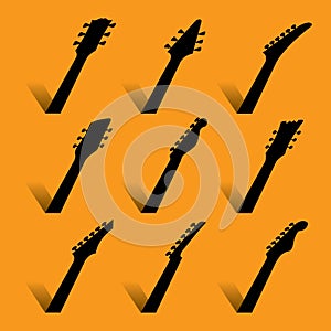 An abstract Guitar Music Background