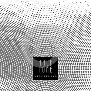 Abstract haftone design background