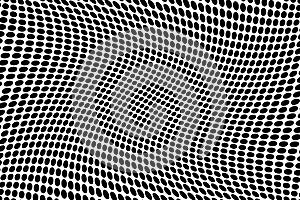 Abstract Halftone Dots in White Background photo