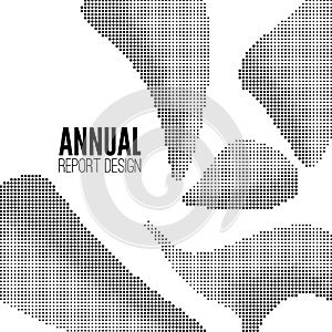 Modish halftone elements.