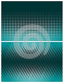 Abstract halftone backgrounds