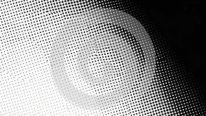 Abstract Halftone Dot Pattern Background with Gradient Effect