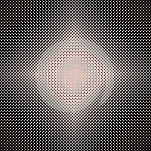 Abstract halftone dot pattern background - vector illustration from circles