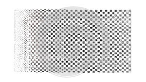 Abstract Halftone Dot Pattern Vector Texture, vector design Generative AI