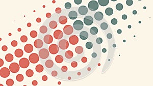 Abstract Halftone Dots Gradient Pattern Retro Vector, vector design Generative AI