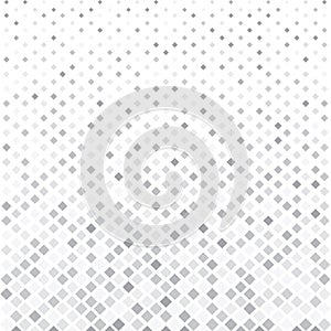 Abstract halftone grey square pattern background, Vector modern