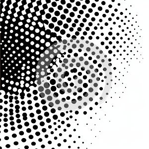 Abstract Halftone Pattern Design photo
