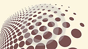 Abstract halftone pattern, dotted background, texture design, graphic element vector design Generative AI