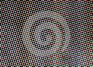 Abstract halftone polka dots background pattern photo