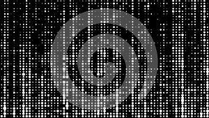 Abstract halftone texture. Vector dots background. White particles of different sizes